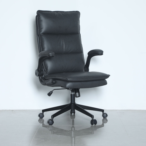 كرسي مكتب جلد YF 0530 BLACK