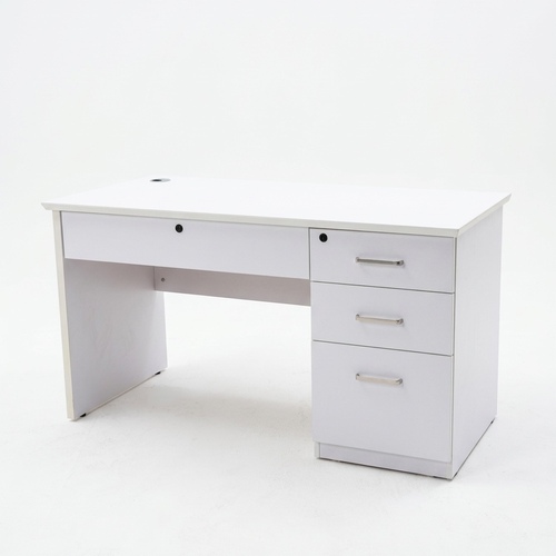 مكتب دراسي 60*100 سم مع درج 3KM06 1000 R WHITE