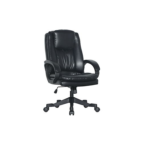 كرسي مكتب جلد YF 0532 BLACK