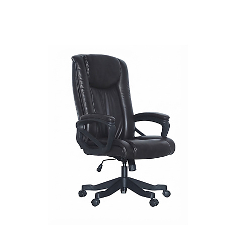كرسي مكتب جلد YF 0533 BLACK
