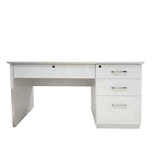 مكتب دراسي 60*120 سم مع درج 3KM06 1200 R WHITE
