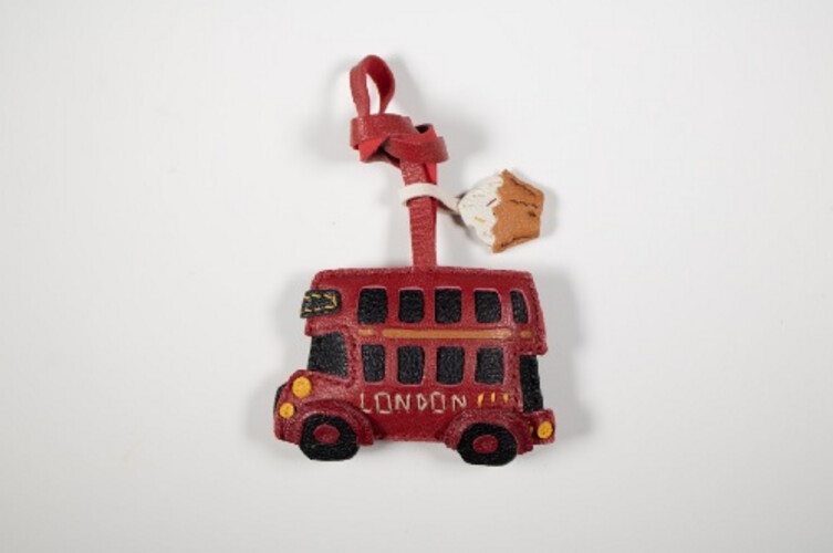 LONDON BUS CHARM