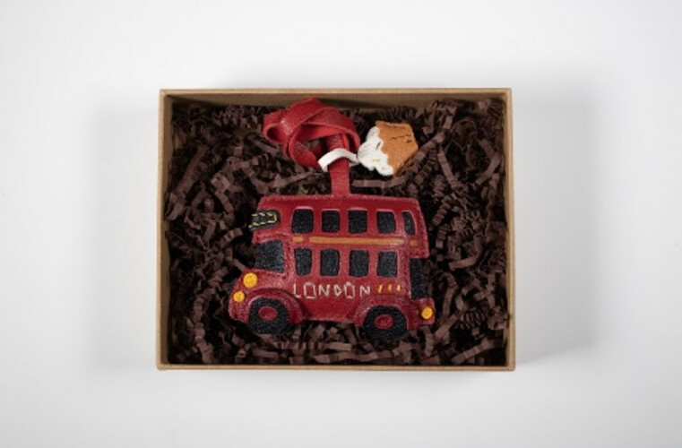 LONDON BUS CHARM