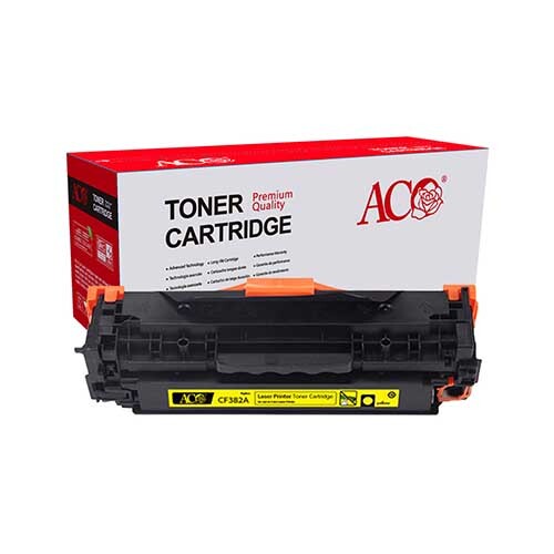 حبر ليزر أصفر ACO CF382A 312A