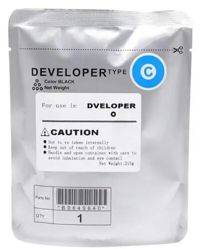 بودرة ديفلوبر أزرق  بديلة  BH C258-C308-C368-C458-C558-C658