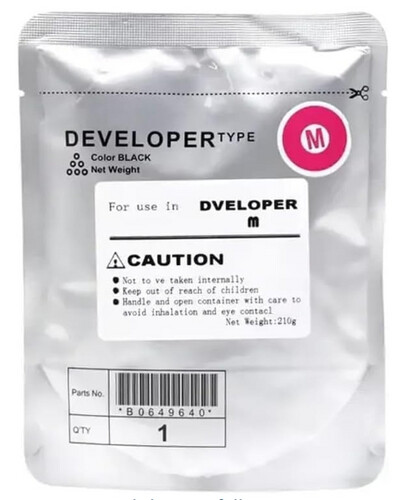 بودرة ديفلوبر أحمر  بديلة BH C258-C308-C368-C458-C558-C658