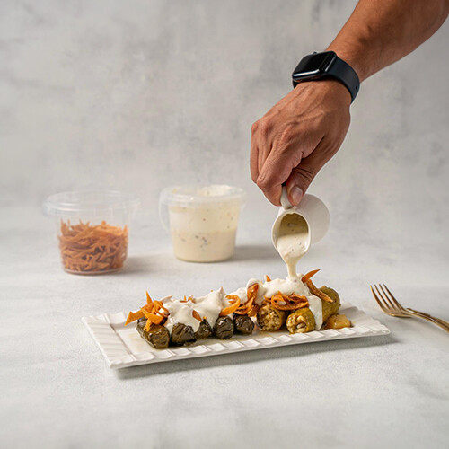 Fatteh Sauce with Fried Bread