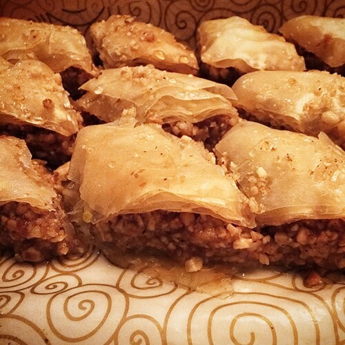 Mixed Nuts Baklawa