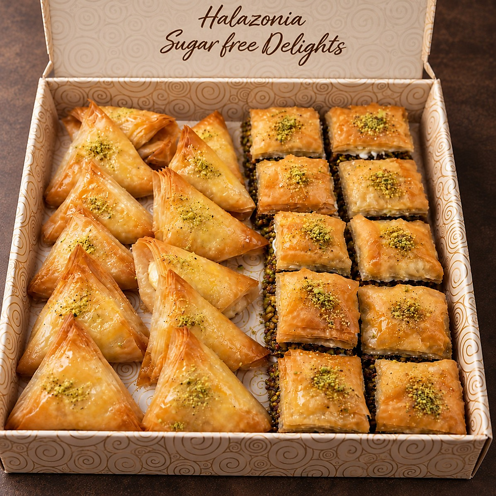 Mix Box warbat & Turkish Baklawa zero sugar