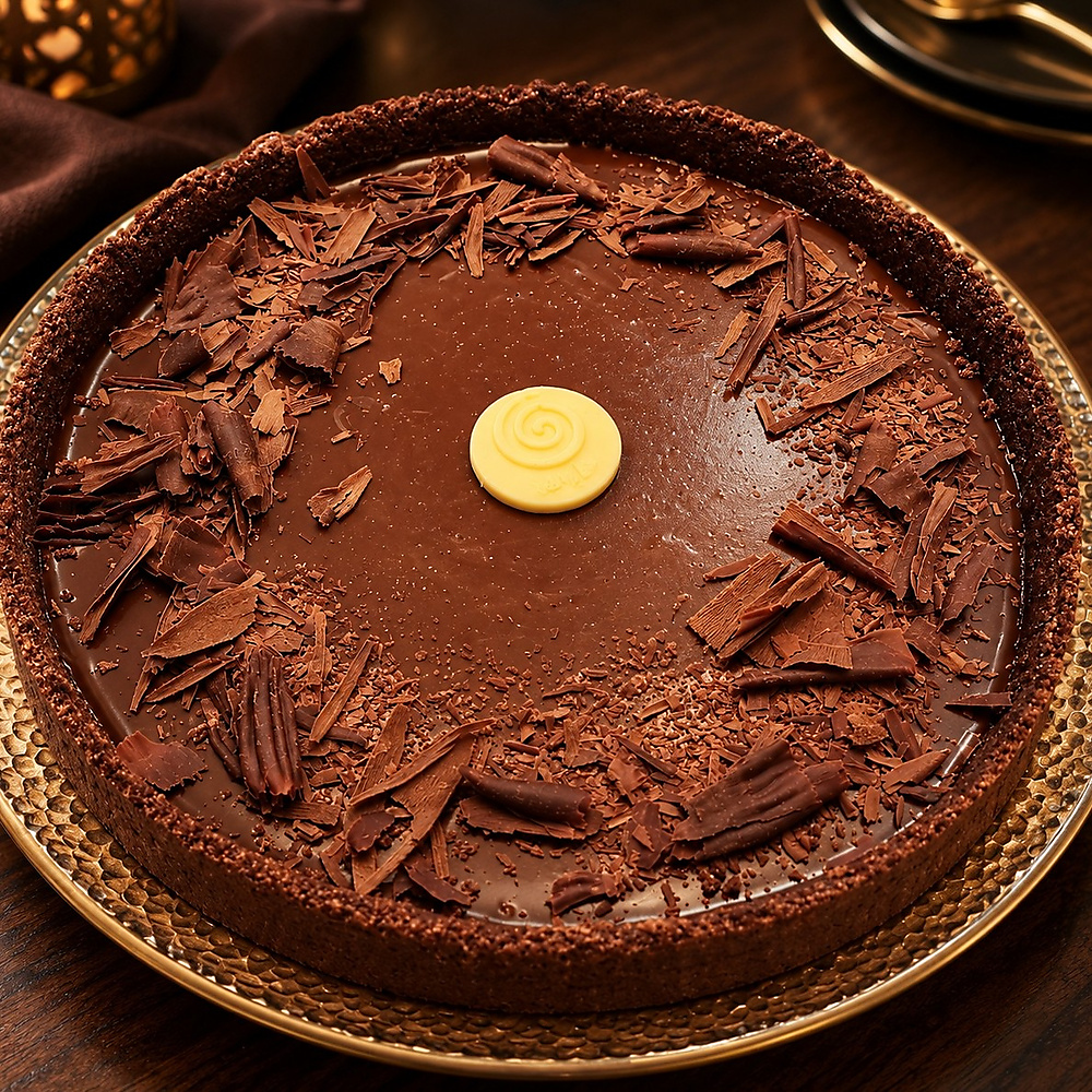 Chocolate Tart zero shakar