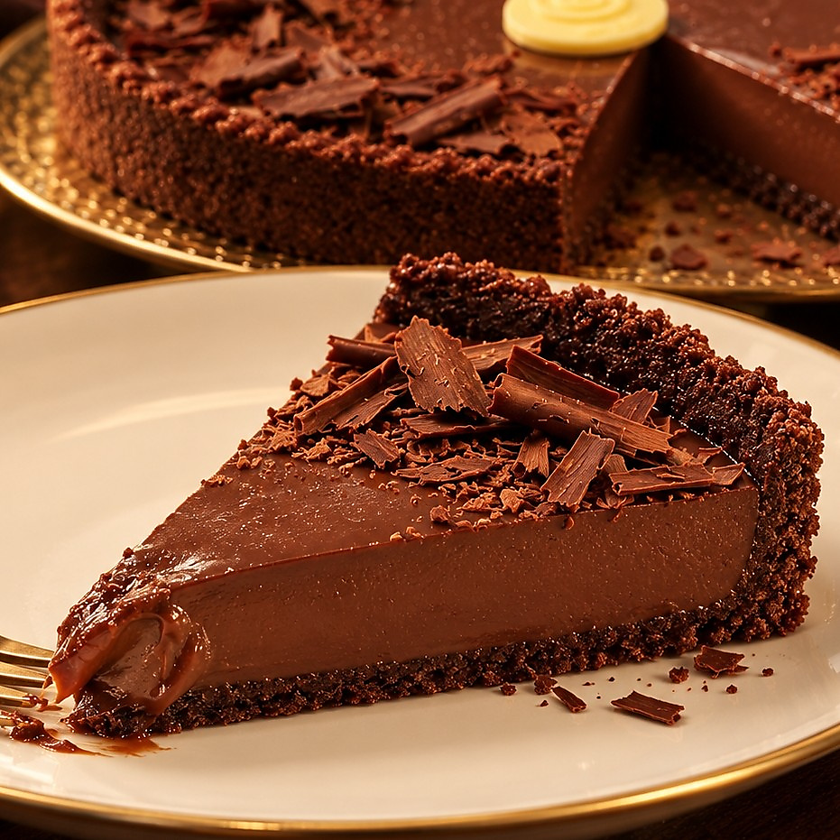 Chocolate Tart zero shakar