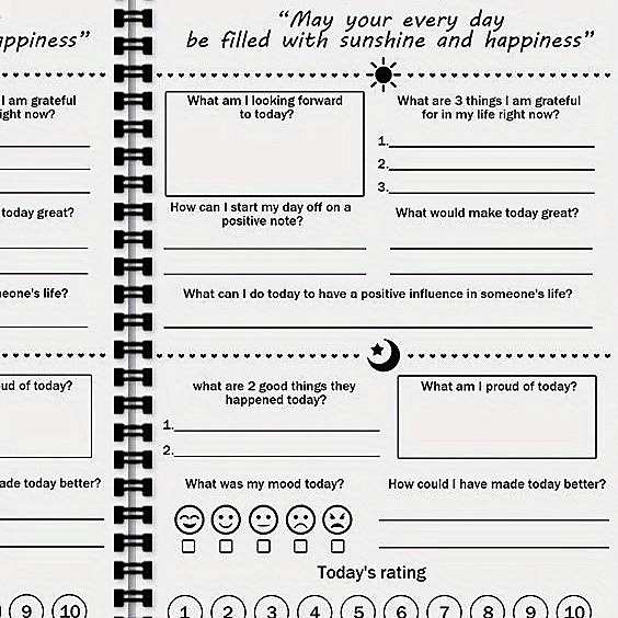 Mood Diary Notebook