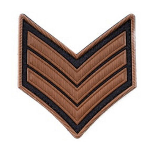 ‏SERGEANT - ARMY - BROWN