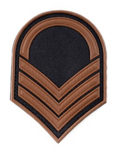 ‏STAFF SERGEANT - ARMY - BROWN