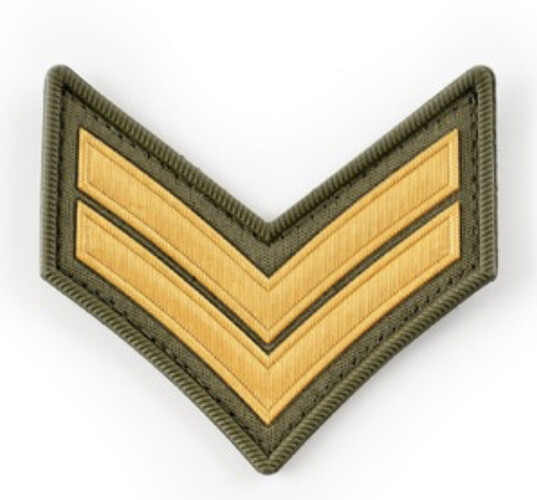 ‏CORPORAL - NATIONAL GUARD