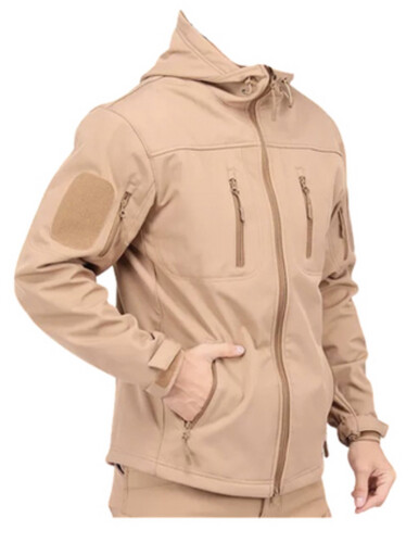 ‏TACTICAL JACKET - KHAKI