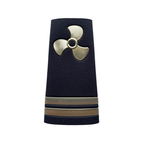 ‏NAVY CENSORSHIP EPAULETTES - POST.INTERMEDIATE COURSE TECHNICIAN - TWO THREADS