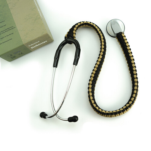 ‏‏STETHOSCOPE - KHAKI + BLACK