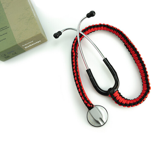 ‏STETHOSCOPE - RED + BLACK