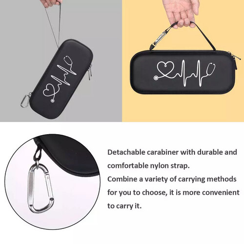 ‏STETHOSCOPE CASE - BLACK