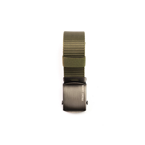 ‏TACTICAL BELT #7 - OLIVE GREEN