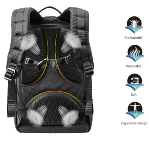 حقيبة ظهر تاكتيكال - أسود  35 لتر