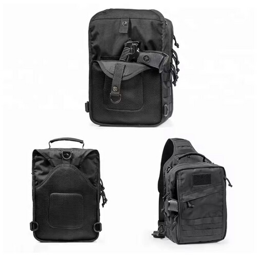 حقيبة ظهر تاكتيكال - أسود  25 - 30 لتر