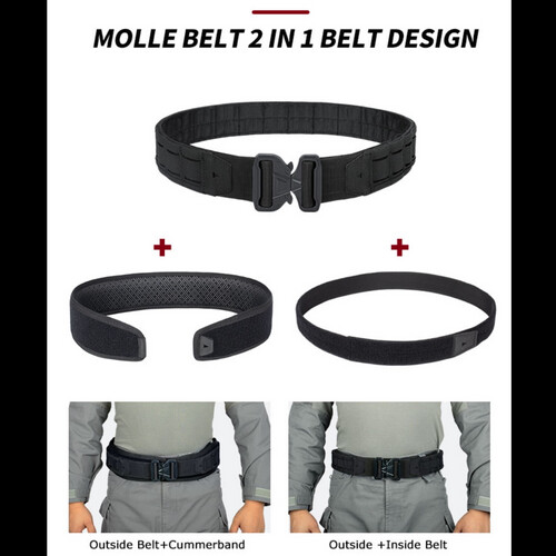 غايش عمليات ثلاث قطع - خاكي - كبير