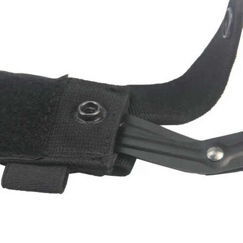 ‏TACTICAL SCISSOR POUCH - BLACK