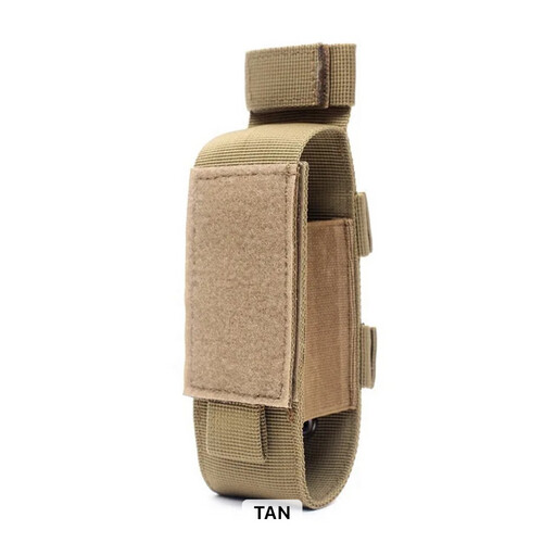 ‏TACTICAL POUCH FOR  TOURNIQUET & TRAUMA SHEARS - KHAKI