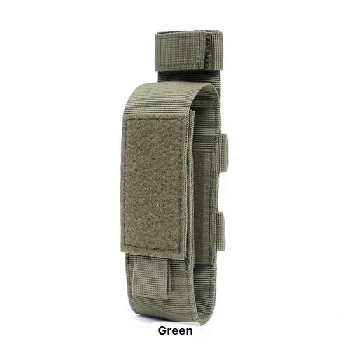 ‏TACTICAL POUCH FOR  TOURNIQUET & TRAUMA SHEARS - OLIVE GREEN