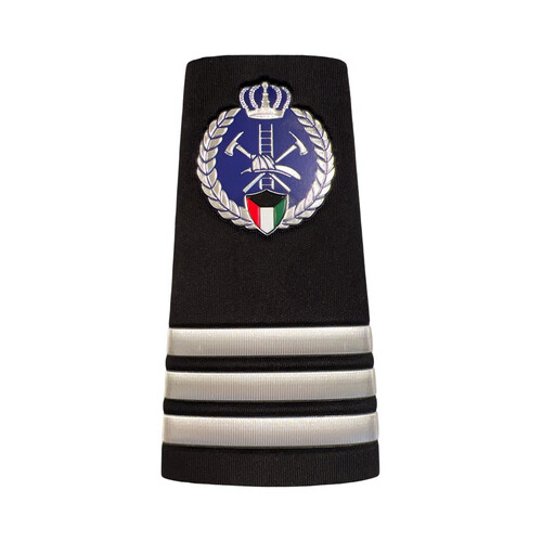‏FIRST-CLASS EPAULETTE - UNIVERSITY DEGREE - FIRE FORCE