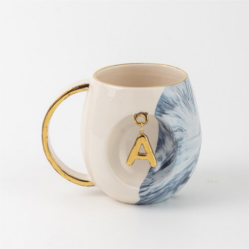 Letter Mug - Blue