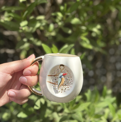 Kingfisher mug