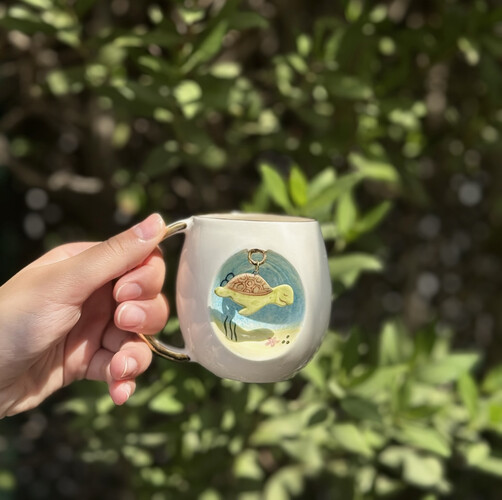 Turtle mug