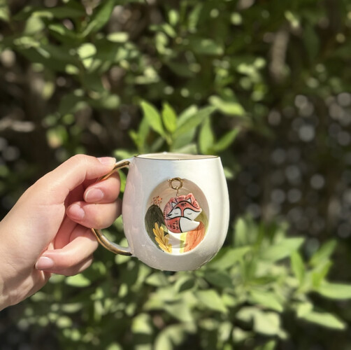 Red Fox mug