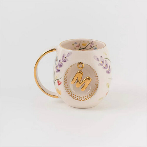 Spring Blossom Letter Cup - Large