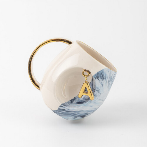 Letter Mug - Blue
