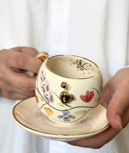 Spring blossom cup