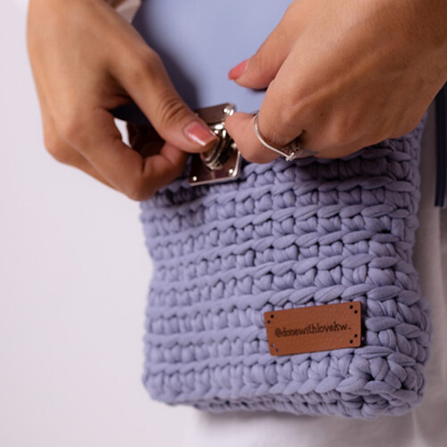 Crochet Cross Bag