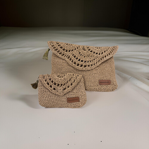 Raffia Crochet Bag