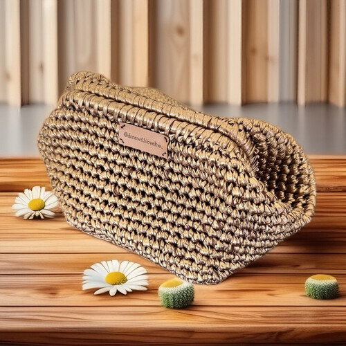 Copper Clutch Handbag