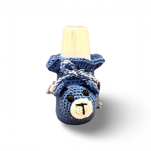 Crochet bear nursing cover
