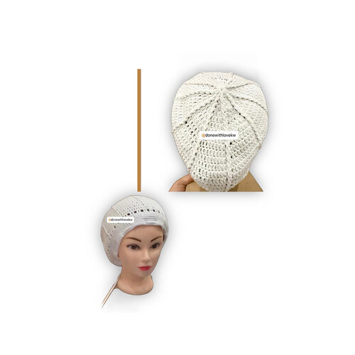Handmade Cotton Crochet Cap