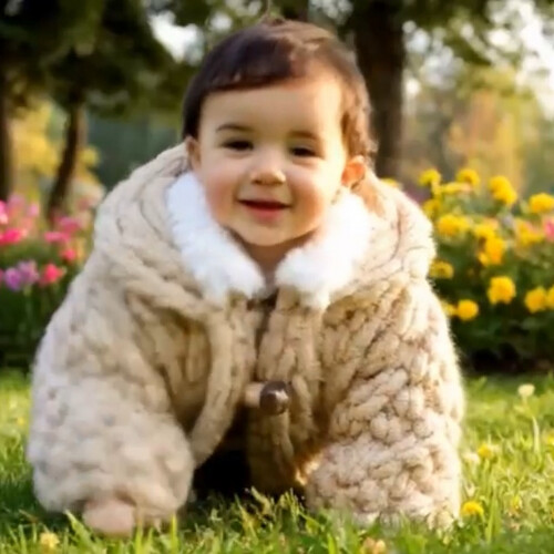 Girls And Boys Winter Jacket