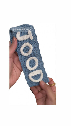 Band croche for school with name