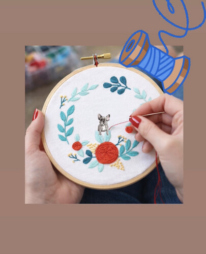 Embroidery course (in-person group)