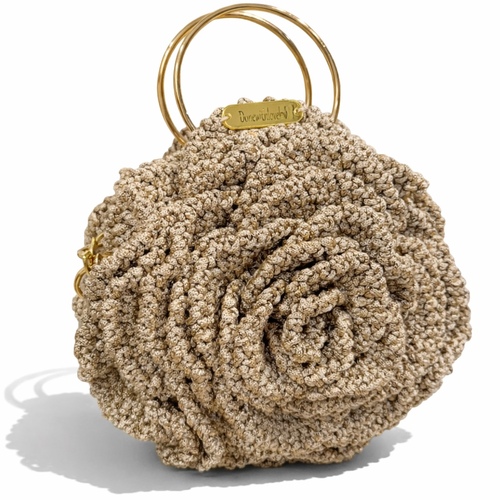 Rose Crochet Bag