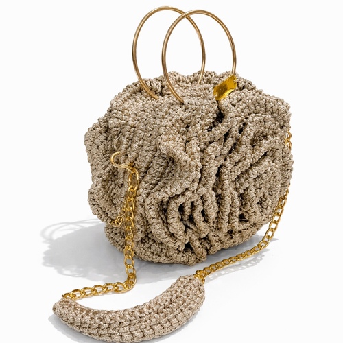 Rose Crochet Bag
