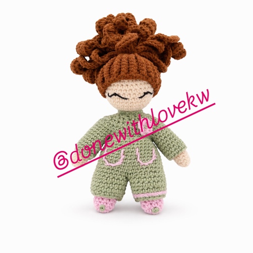 Luna Doll - Handmade Crochet